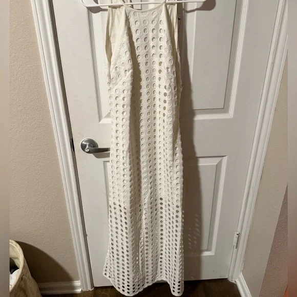 Vineet Bahl Eyelet Halter Anthropologie Dress - Picture 7 of 8